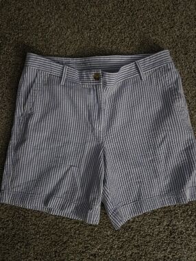 Talbots Sz8, Relaxed Chino Short, Seersucker